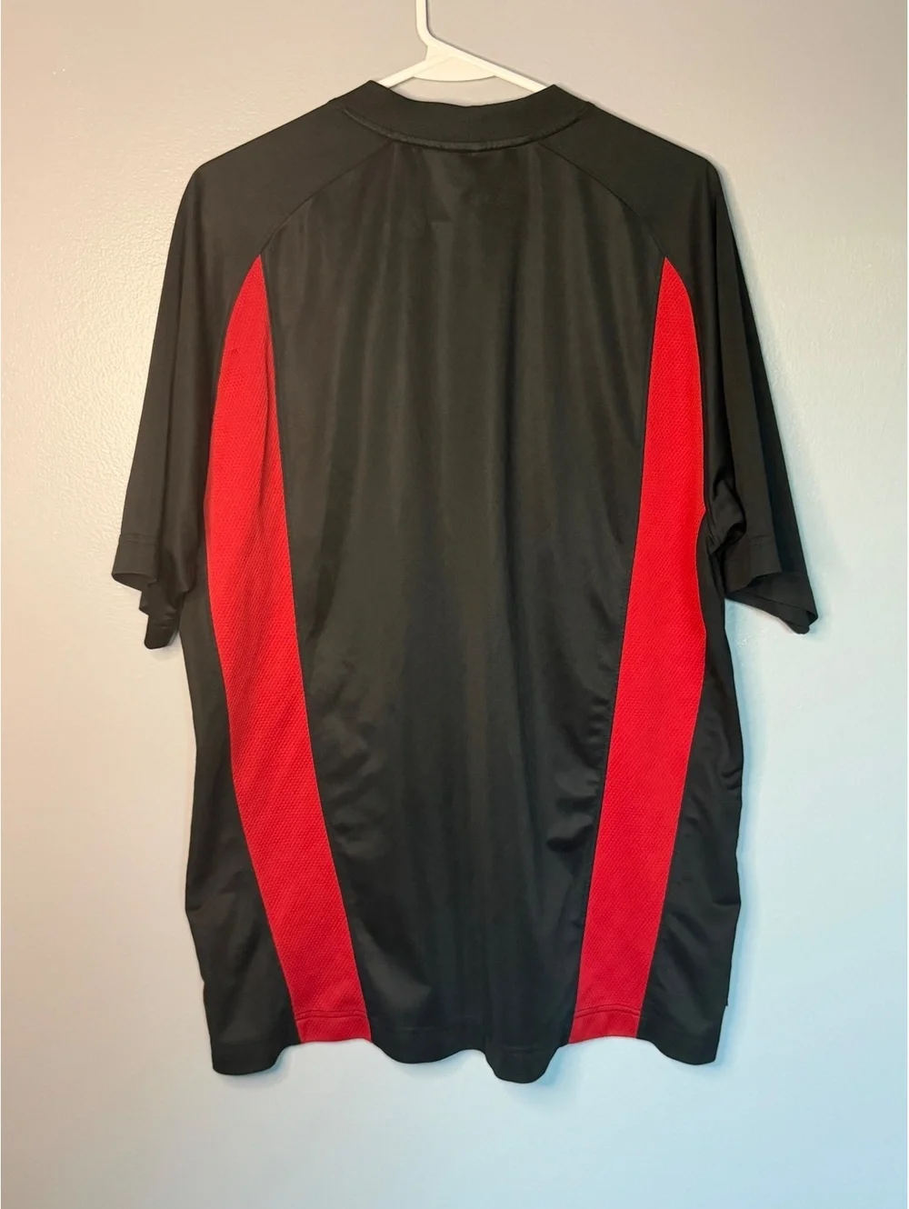 Jordan Training Men's Black and Red Short Sleeve T-Shirt Size Large